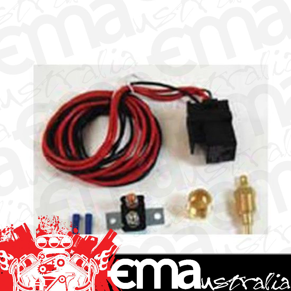 RPC RPCR3102 Fan Relay w/ Thermostat 30 Amp Fuse On/Off 185/170 Kit