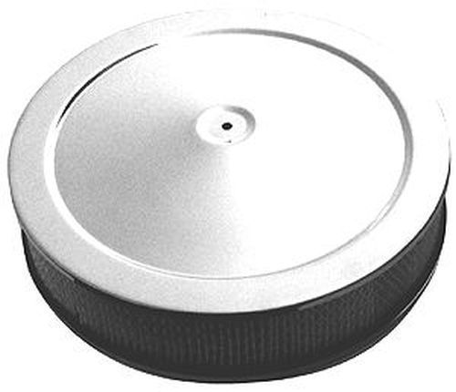 RPC RPCR3195 14" x 3" Chrome Top Muscle Car Style Air Cleaner Recessed Base