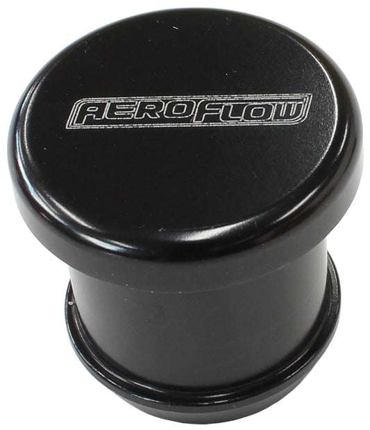 Aeroflow AF64-5220BLK Block Off Plug 20mm Black For Blow Off Valve