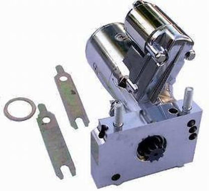 RPC | RPCR3910C | RPC Chev SB & BB Mini Starter 2.4HP 153 168T Flywheel Chrome Finish