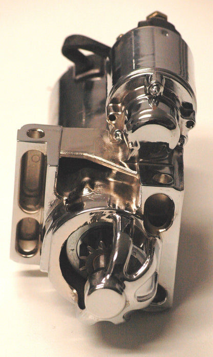 RPC RPCR3911C Mini Starter 2.4HP Chev SB & BB 168T Flywheel Chrome Finish