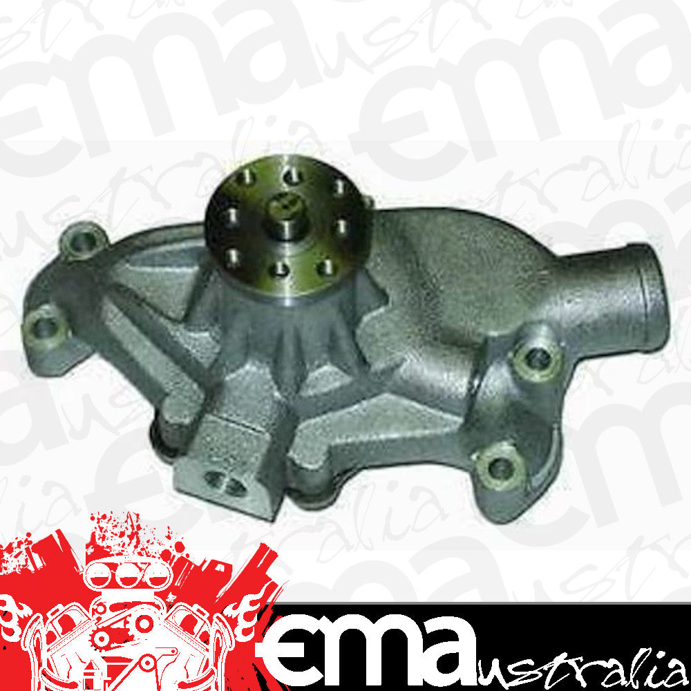 RPC RPCR3950 Aluminium Water Pump Short Style Chev SB 1955-'68 Satin Finish