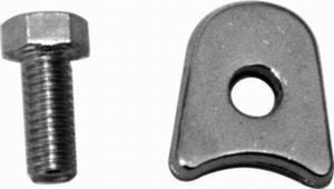 RPC RPCR4455 Chrome Steel Distributor Clamps for All Fords OEM Style Incl Hold Down Stud