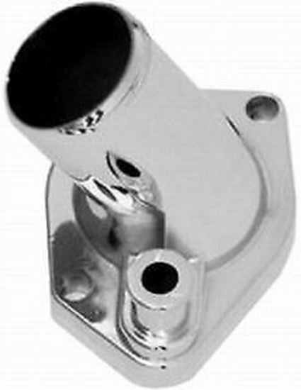 RPC RPCR4790 Chrome Steel Thermostat Housing suits Ford SB 260-351W V8 1965-75
