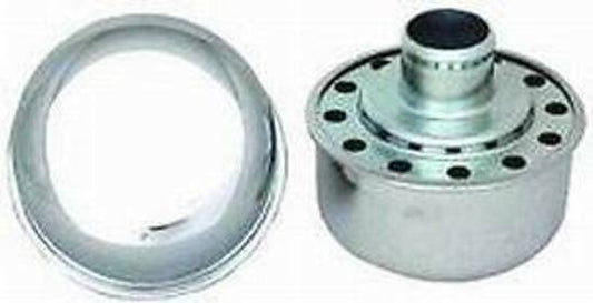 RPC RPCR4870 Chrome Steel Oil Breather 2.75" Dia Push In Replaces GM #6421868