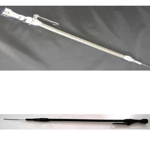 RPC RPCR5003BK Flexible Engine Oil Dipstick 65-90 Big Block Chevrolet Stainless Steel Dipstick Anodized Black Finish