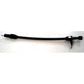 RPC RPCR5004BK Flexible Transmission 19'' Black Dipstick GM Th350 Braided Steel Housing/Dipstick Natural Finish