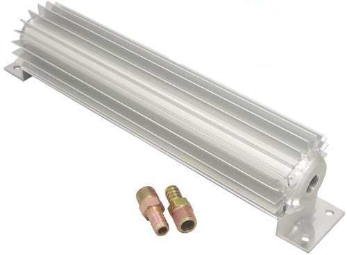 RPC RPCR5052 Single Pass Transmission Cooler 18" x 3" Diameter 3/8"NPT Fittings