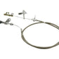 RPC RPCR5103 Transmission Kickdown Assembly Cable Chrysler 904 Braided Stainless Steel Black