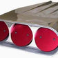 RPC RPCR5239 Finned Alloy Street Scoop Polished 20" Long Single or Dual Carburetors