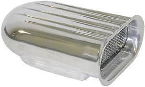 RPC RPCR5246 Polished Alloy Hilborn Style Mini Bonnet Scoop Single 4Bbl Carb