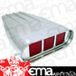 RPC RPCR5350 Finned Aluminium Street Scoop w/ Square Butterflies Polished suit Dual Carburettors
