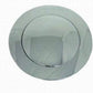 RPC RPCR5600C Chrome Aluminium Horn Button w/ Ground Wire Plain Style 4-5/8" Dia fits GM 1967 - 94