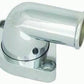 RPC RPCR6009C Chrome Aluminium 90¡ Swivel Thermostat Housing O-Ring Style fits 1966-75 SB & BB Chev 283-349