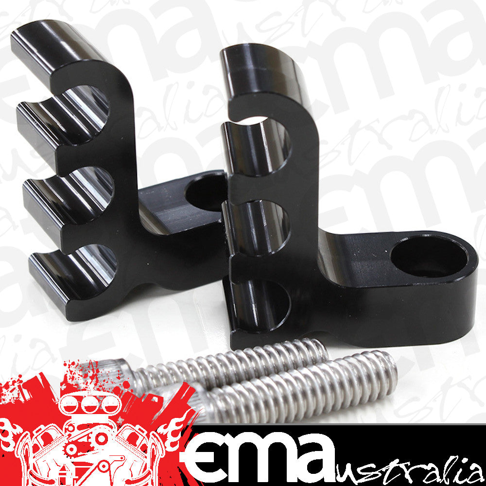 Aeroflow Performance Products AF64-9703BLK Black 3 Wire Lead Separator Bolt Into Valve Cover Thread