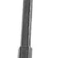 RPC RPCR6018 Aluminium T-Bar Valve Cover Nuts 1/4'-20 x 1-1/4' 4-5/8' Long Anodized Silver 4/Pkg