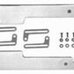 RPC RPCR6039 Universal Aluminium Liner Wire Loom Set Polished Plain Style fits Spark Plug Wire up to 9.5mm In Diameter Mounting Hardware Included Sold In (pair) s