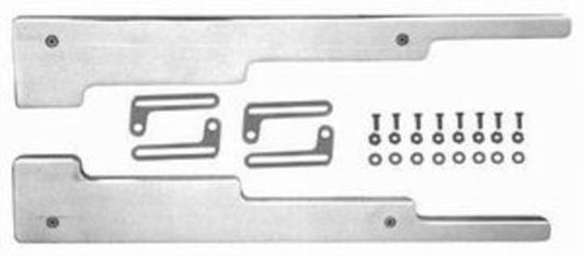 Racing Power Company (RPC) RPCR6039 RPC Universal Aluminium Liner Wire Loom Set Polished Plain Style fits Spark Plug Wire up to 9.5mm In Diameter Mounting Hardware Included Sold In