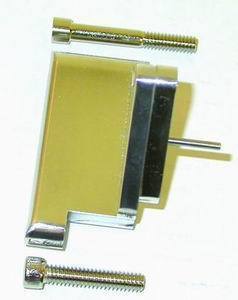 RPC RPCR6041 Polished Aluminium Timing Tab Plain Style fits SB Chev 283-350 w/ 6" or 7" Balancer