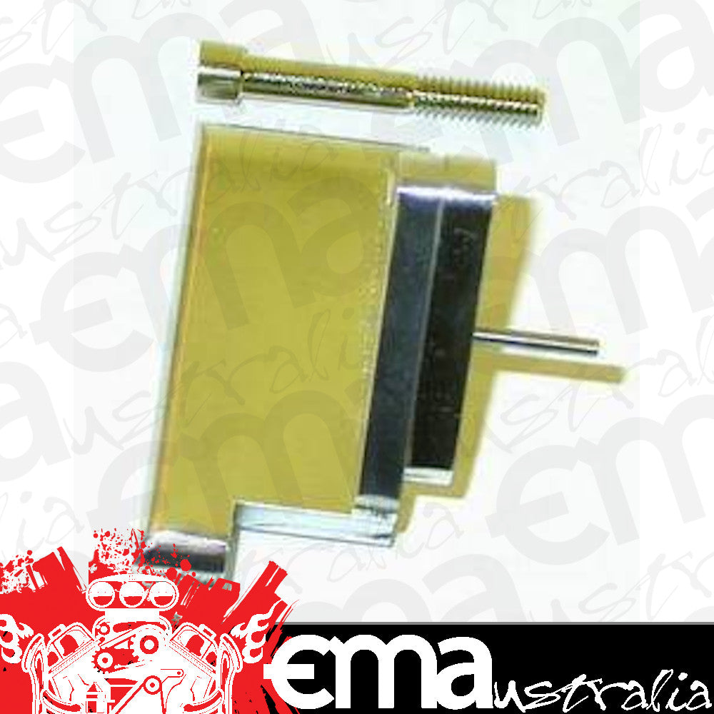 RPC RPCR6041 Polished Aluminium Timing Tab Plain Style fits SB Chev 283-350 w/ 6" or 7" Balancer