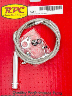RPC RPCR6051 S/Steel Kick Down Assembly Cable Kit suit Chev SB w/ 700R4 Trans