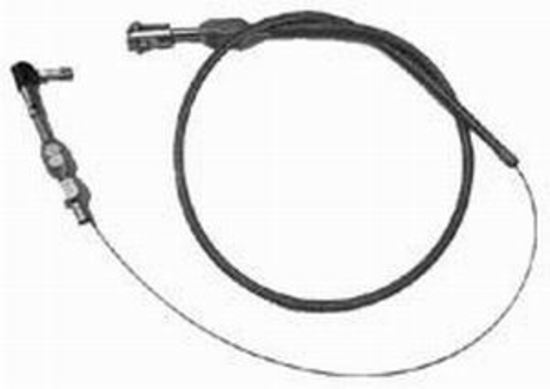 RPC RPCR6054x Universal Stainless Steel Throttle Cable Assembly Kit w/ 36" Housing