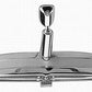 RPC RPCR6065x Universal Chrome Steel Rear View Mirror w/ Day/Night Switch