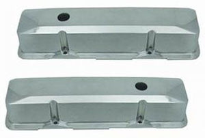 RPC RPCR6152 Tall Polished Aluminium Valve Covers suit Chev SB 283-350 V8