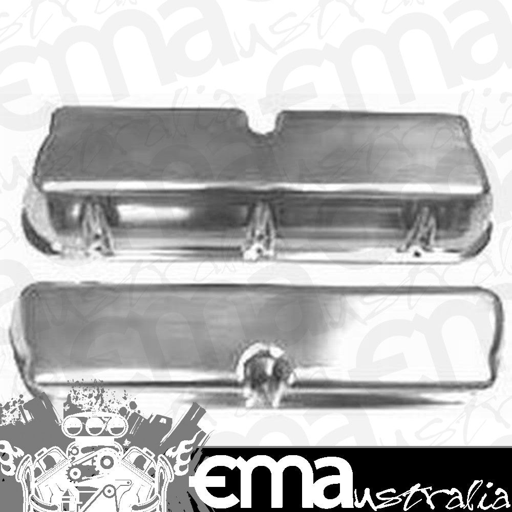 RPC RPCR6170 Polished Alloy Valve Covers Tall suit Ford SB 289-351 Windsor V8