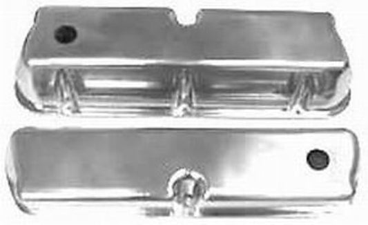 Ford small block Windsor 289-302-351 C.I.D. & 5.0L V8 RPC Tall Polished Valve Covers suit 1962-85 289-351W Racing Power Company (RPC) RPCR6171