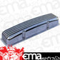 RPC RPCR6180 Tall Nostalgic Aluminium Polished Finned Valve Covers w/O Breather Hole fits 1958 - 86 SB Chev 283 - 400
