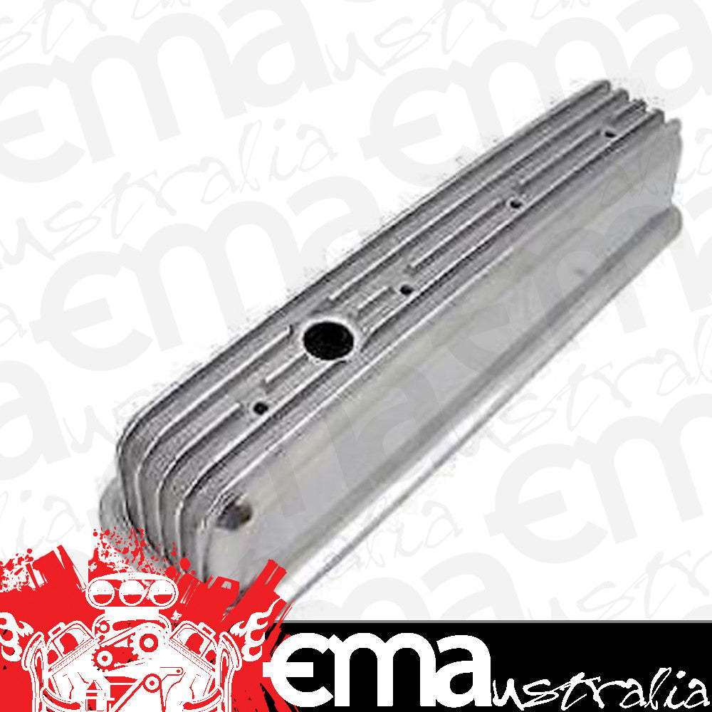 RPC RPCR6191 Chev SB 305 350 Tall Finned Aluminium Valve Covers Centerbolt