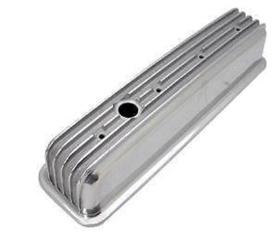 RPC RPCR6196 Chev SB 305 350 Short Finned Aluminium Valve Covers Centerbolt