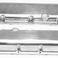 RPC RPCR6231-2 Polished Alloy Short Valve Covers suit 65-95 Chev BB 396-502 V8