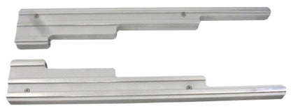 RPC RPCR6238 Chrome Aluminium Linear Wire Loom Set Finned Style 9.5mm Wire fits 1987-On SB Chev Applications