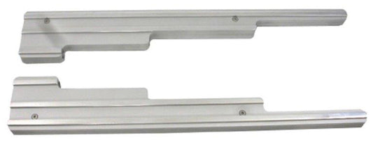 RPC RPCR6238 Chrome Aluminium Linear Wire Loom Set Finned Style 9.5mm Wire fits 1987-On SB Chev Applications