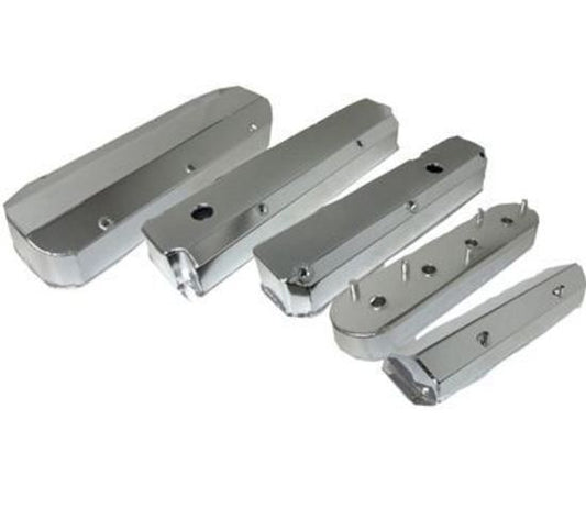 Racing Power Company (RPC) RPCR6246C RPC Fabricated Aluminium Valve Covers Chrome Finish suit SB Chrysler 318-340-360