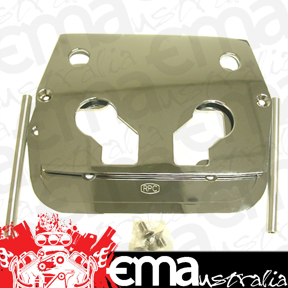 RPC RPCR6326 Polished Aluminium Optima Battery Tray Smooth Finish fits All Group 34/78 Size Optima Batteries