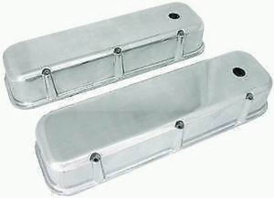 RPC RPCR6330-2 Tall Alloy Baffled Valve Covers suit Chev BB 396-454 Bolt Kit Inc