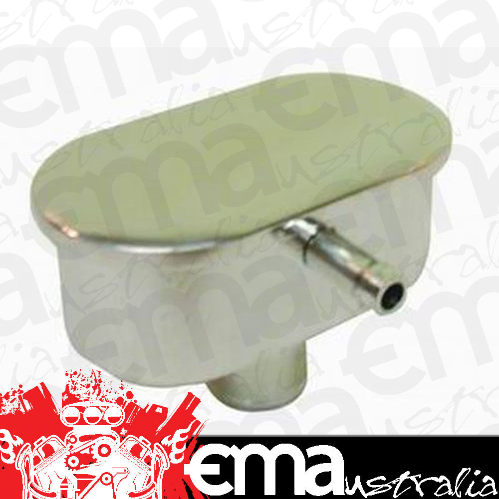 RPC RPCR6501 Nostalgic Polished Billet Alloy Pvc Breather Plain Style