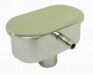RPC RPCR6501 Nostalgic Polished Billet Alloy Pvc Breather Plain Style
