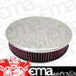 RPC RPCR6811C 14x3" Ball Milled Air Cleaner Washable Polished Alloy fits 5-1/8"