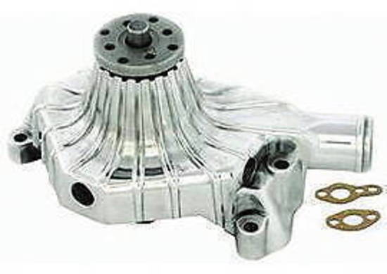 RPC RPCR6917 Polished Aluminium Water Pump Chev Short
