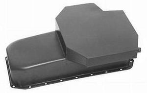 RPC RPCR7101P Champion Style Oil Pan Black Steel 7" Deep suit Chev SB 283-350 V8