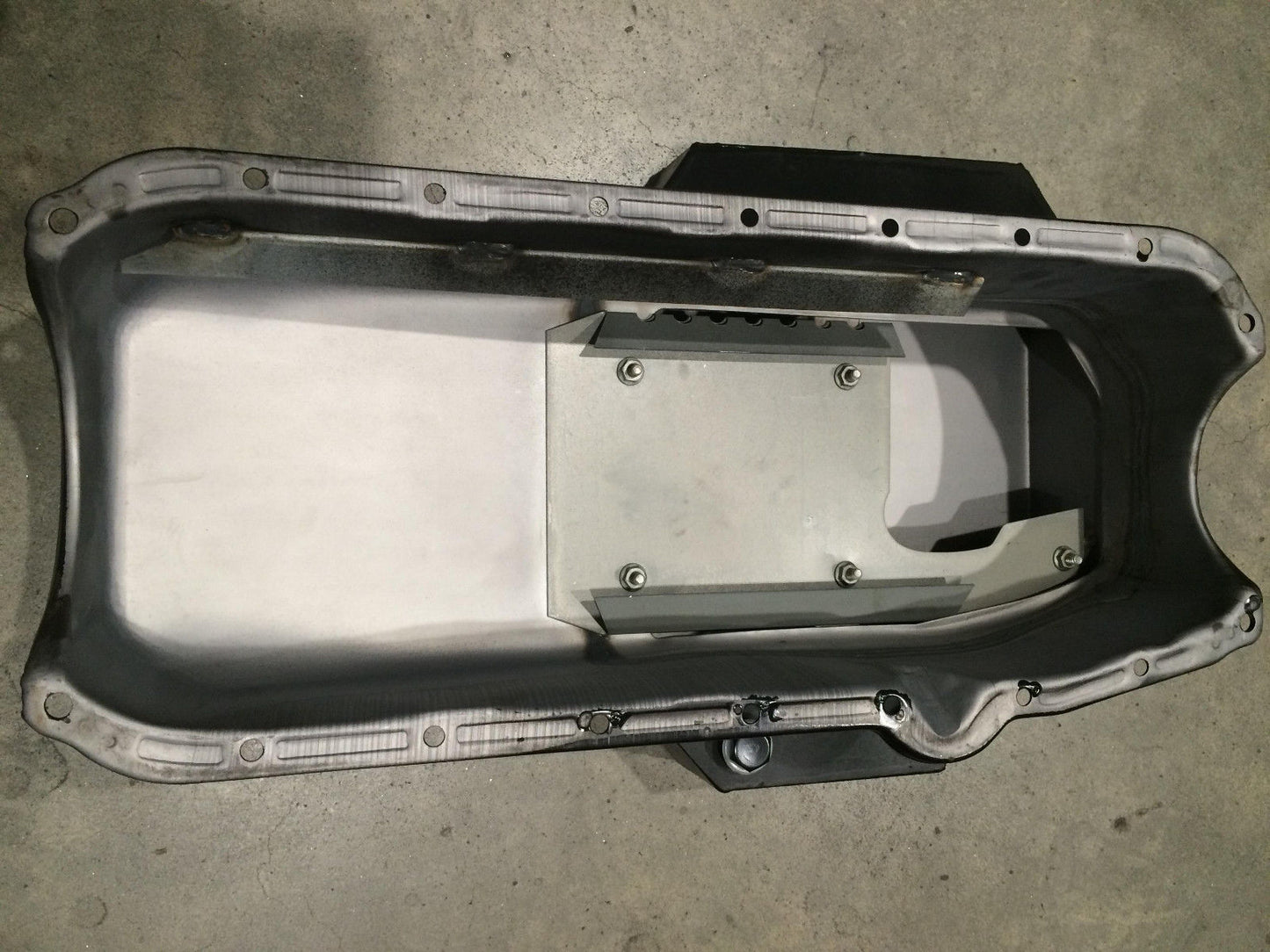 RPC RPCR7101R Champion Style Oil Pan Unpainted 7" Deep suit Chev SB 283-350 V8