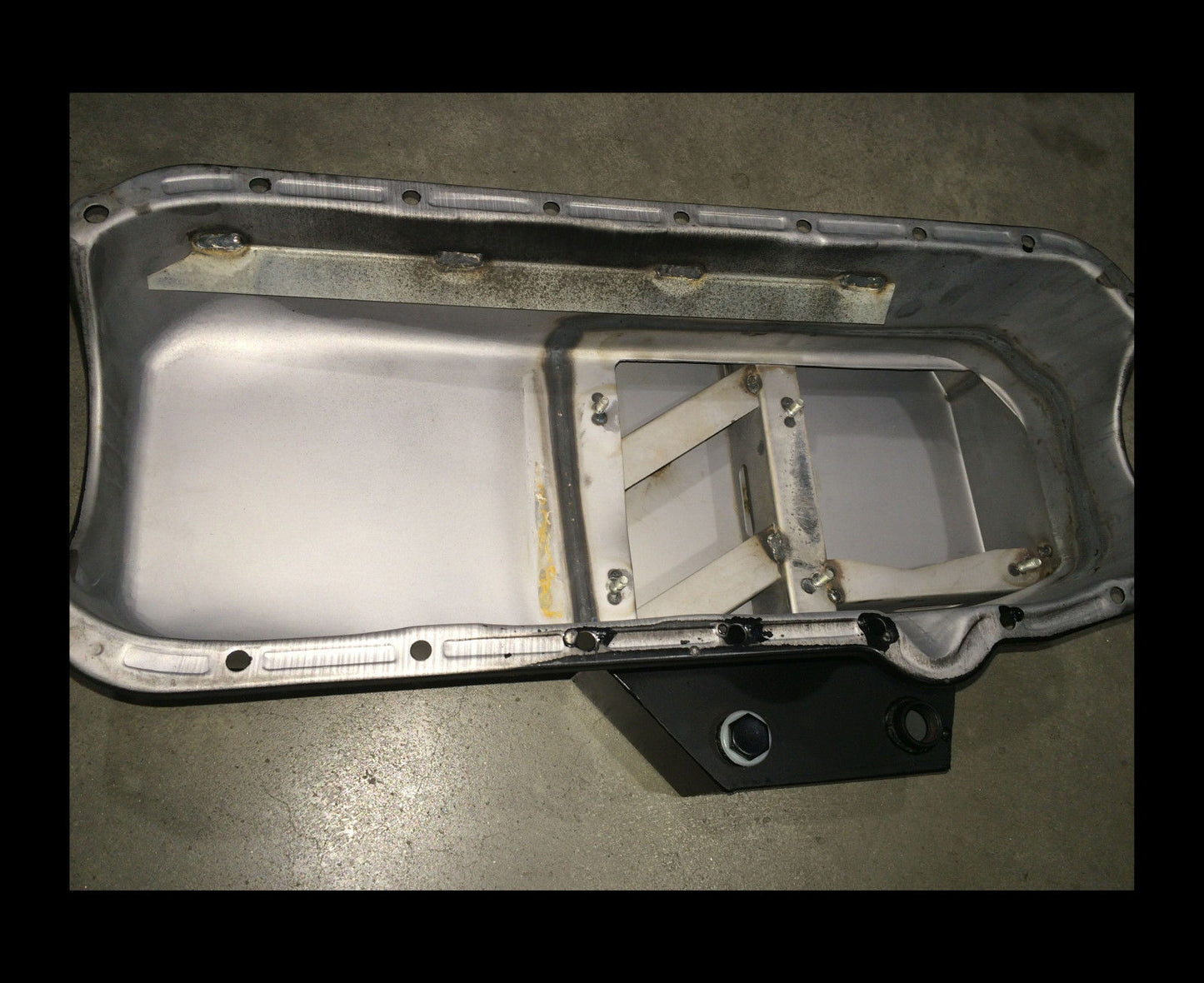 RPC RPCR7101R Champion Style Oil Pan Unpainted 7" Deep suit Chev SB 283-350 V8