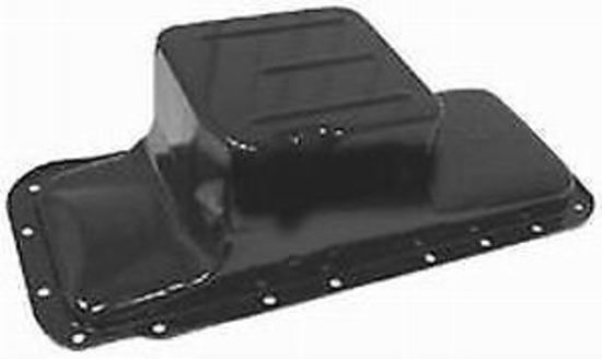 RPC RPCR7117P Stock 6.6L Oil Pan Black for Chrysler BB 361-440 B & Rb & Hemi 426
