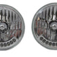 RPC RPCR7420 7" Round H4 Headlight Assembly w/ 9 Amber Led Turn Signal 1 (pair)
