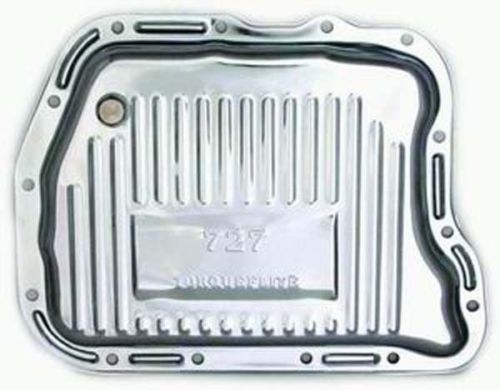 RPC RPCR7597 Chrome Finned Deep Transmission Pan suit Chrysler 727 Transmission