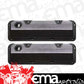 RPC RPCR7639 Nostalgia Alloy Black Finned Valve Covers suit Ford 351C V8